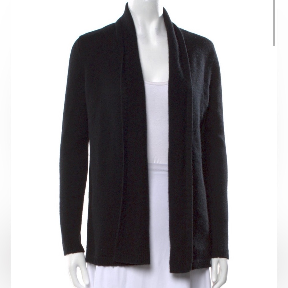 The Cashmere Project 100% Cashmere Black Women's Cardigan size XS